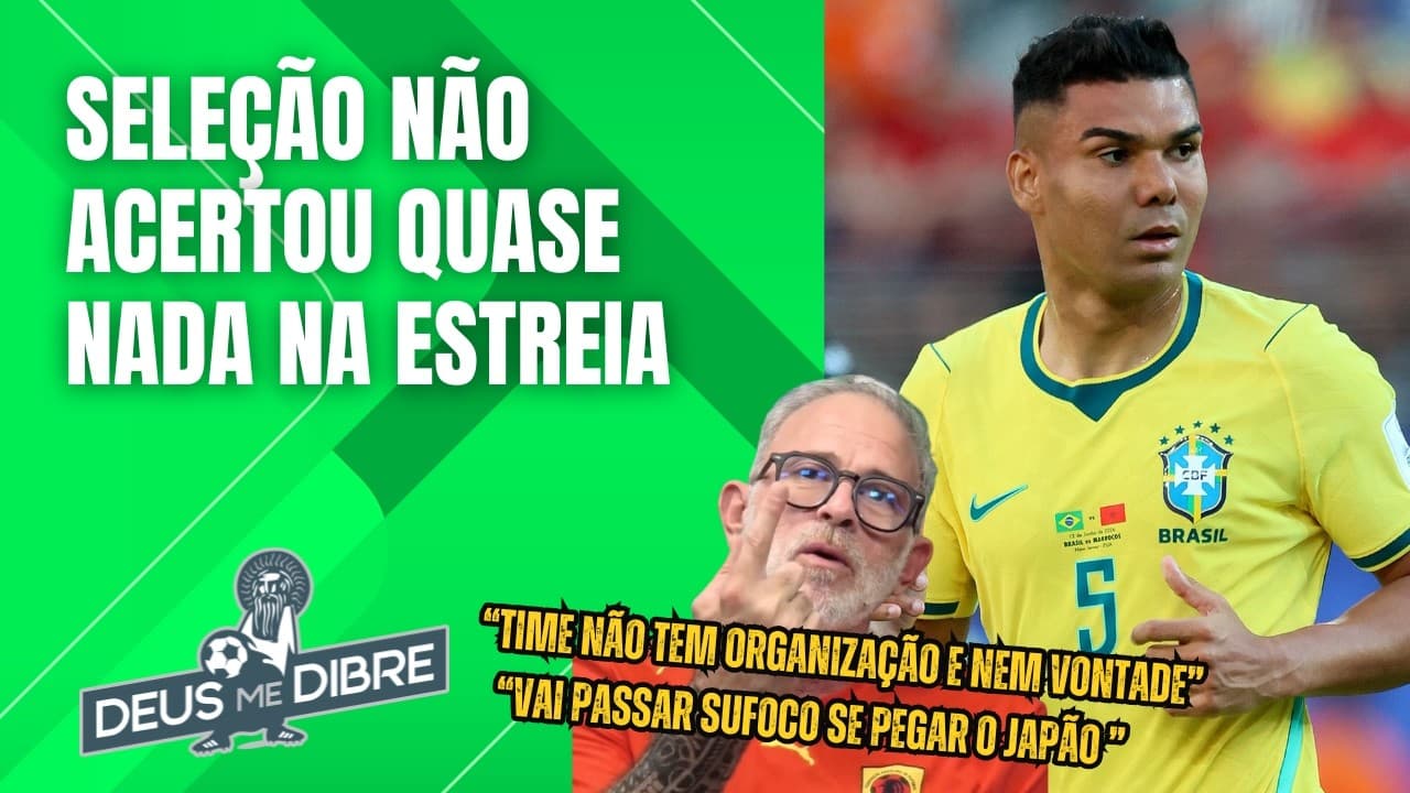 BRASIL ERROU EM TUDO NA ESTREIA CONTRA MARROCOS?