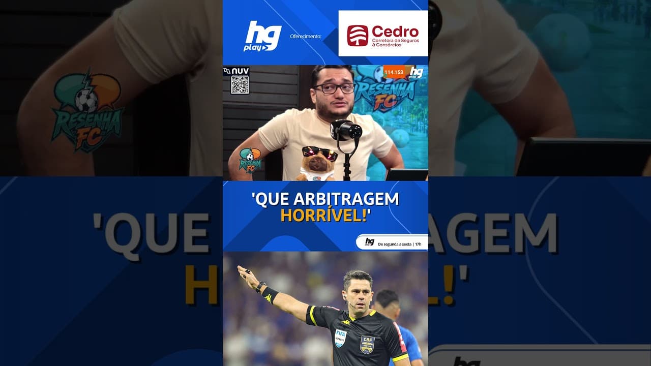ARBITRAGEM NO JOGO ENTRE INTERNACIONAL E CRUZEIRO PREJUDICOU O JOGO?