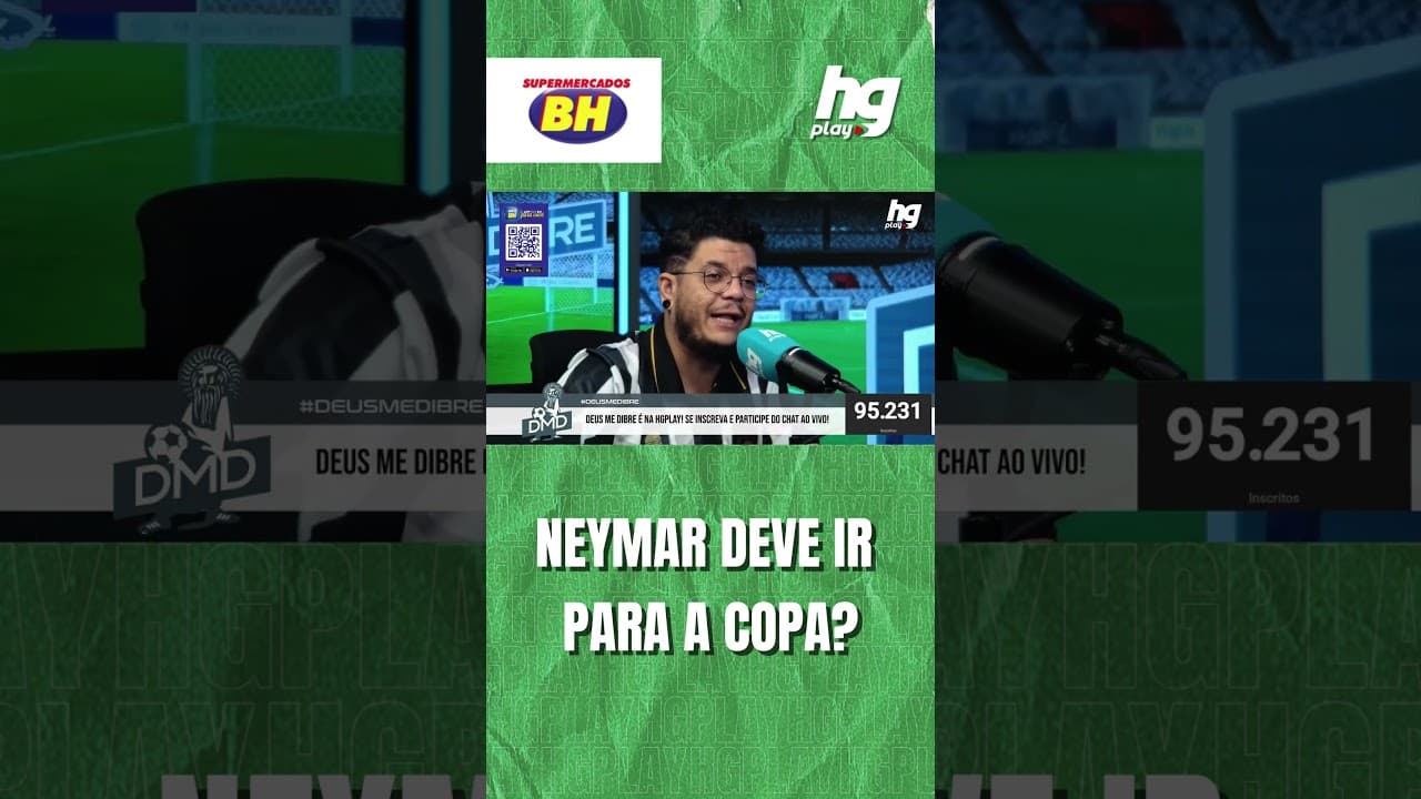NEYMAR DEVE MESMO IR PARA A COPA DO MUNDO?