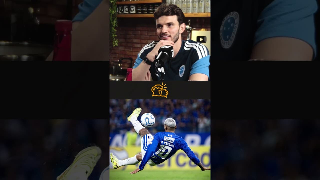 A REAÇÃO DE OTÁVIO AO VOLEIO DE MATHEUS PEREIRA