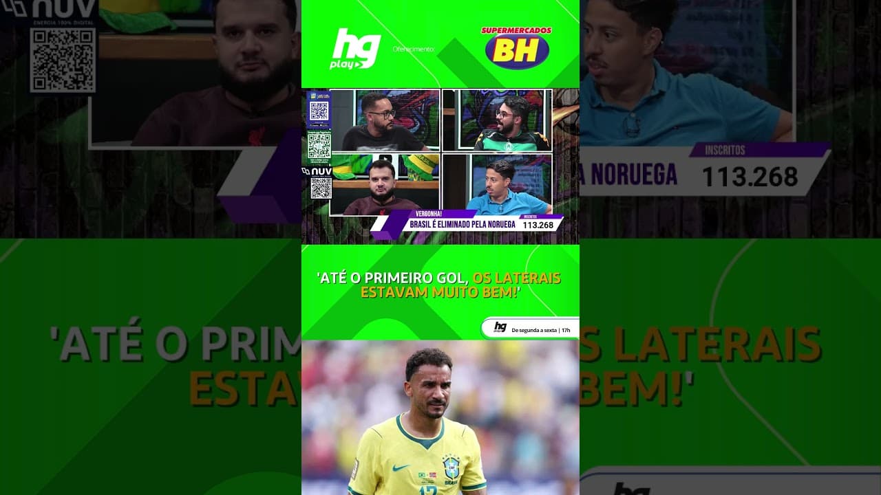 DANILO E DOUGLAS SANTOS FORAM BEM NO JOGO CONTRA A NORUEGA?