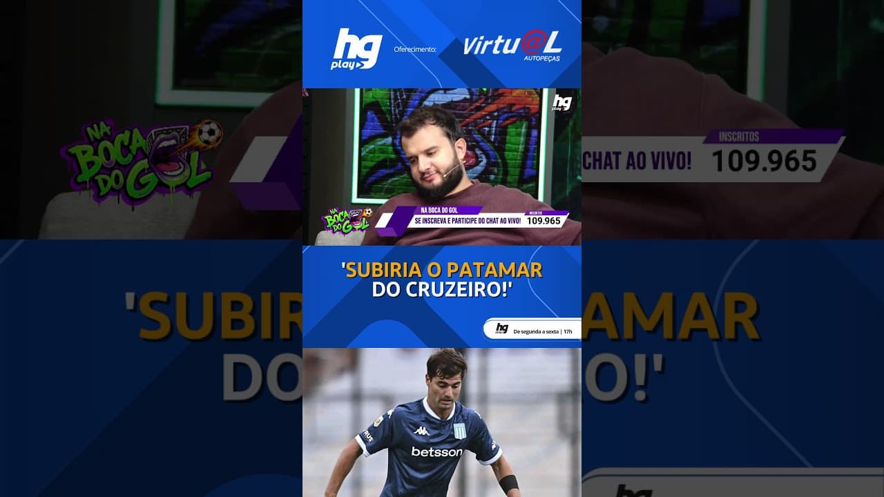 SANTIAGO SOSA CHEGARIA NO CRUZEIRO PARA SER TITULAR?