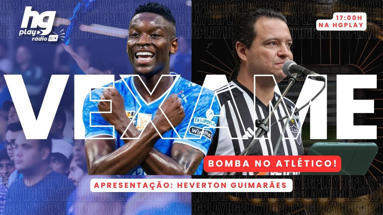 100K INSCRITOS! R.MENIN TOMA DECISÃO IMPORTANTE NO GALO; CRUZEIRO TENTARÁ L. HENRIQUE?  HGPLAY RÁDIO
