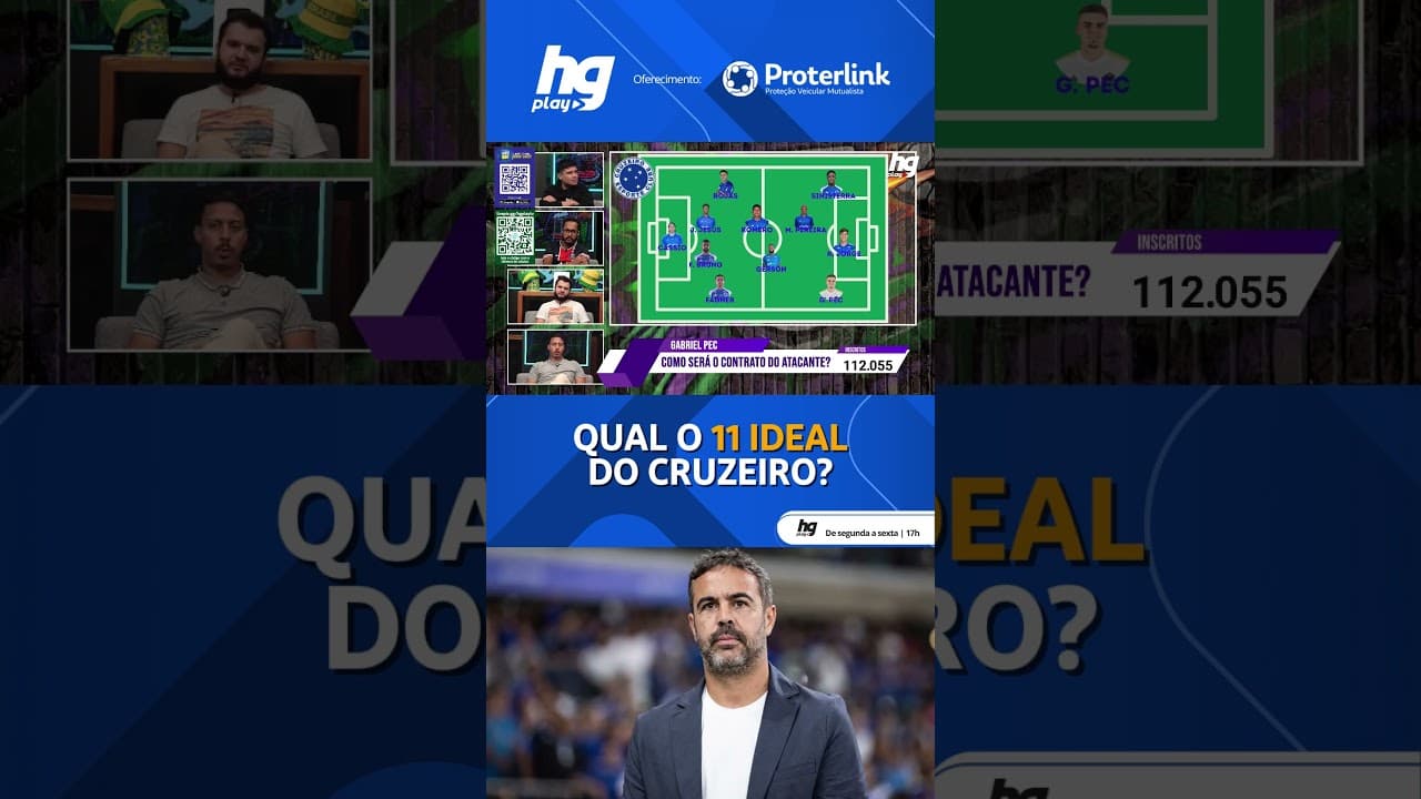 QUAL SERIA O TIME IDEAL DO CRUZEIRO COM A CHEGADA DE GABRIEL PEC?