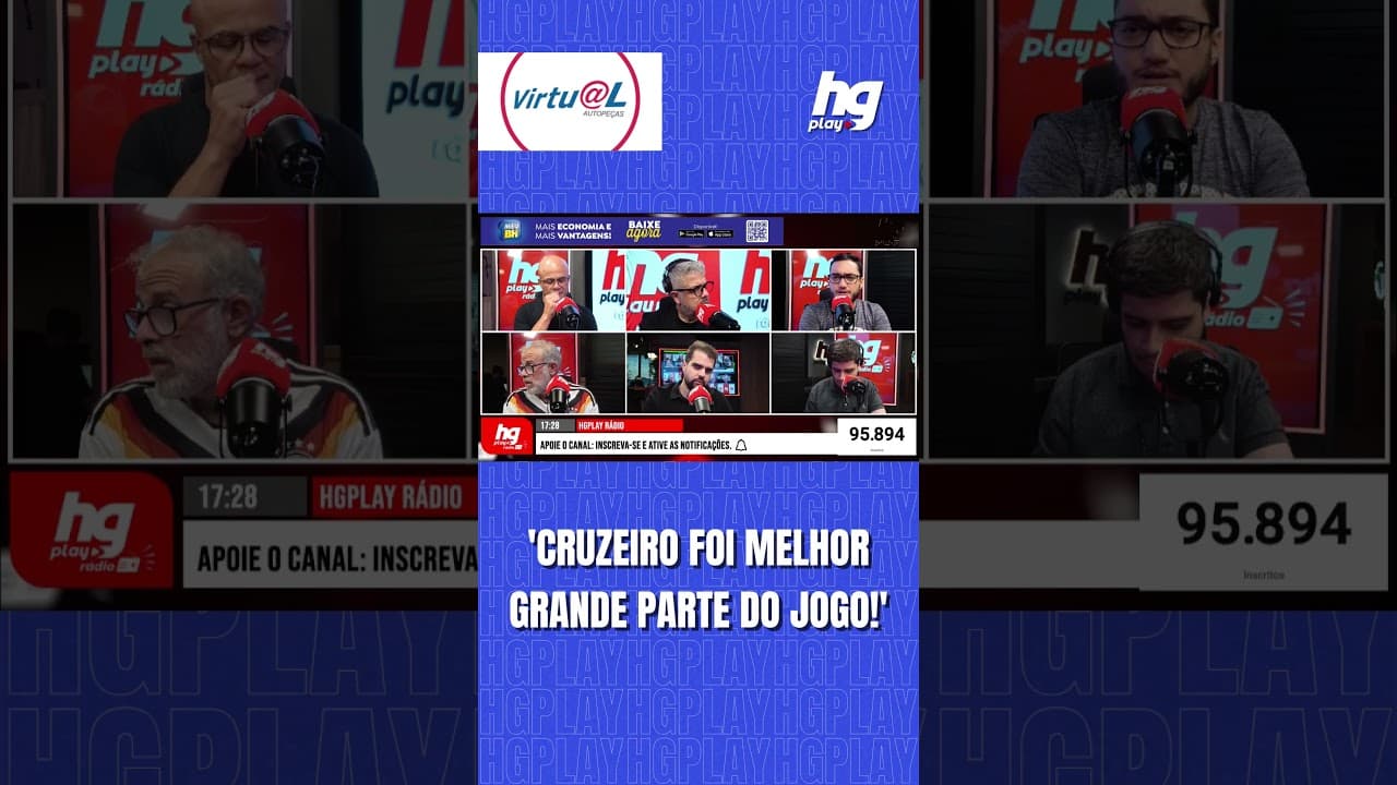 CRUZEIRO JOGOU BEM CONTRA O GOIÁS? COMENTARISTAS DEBATEM!