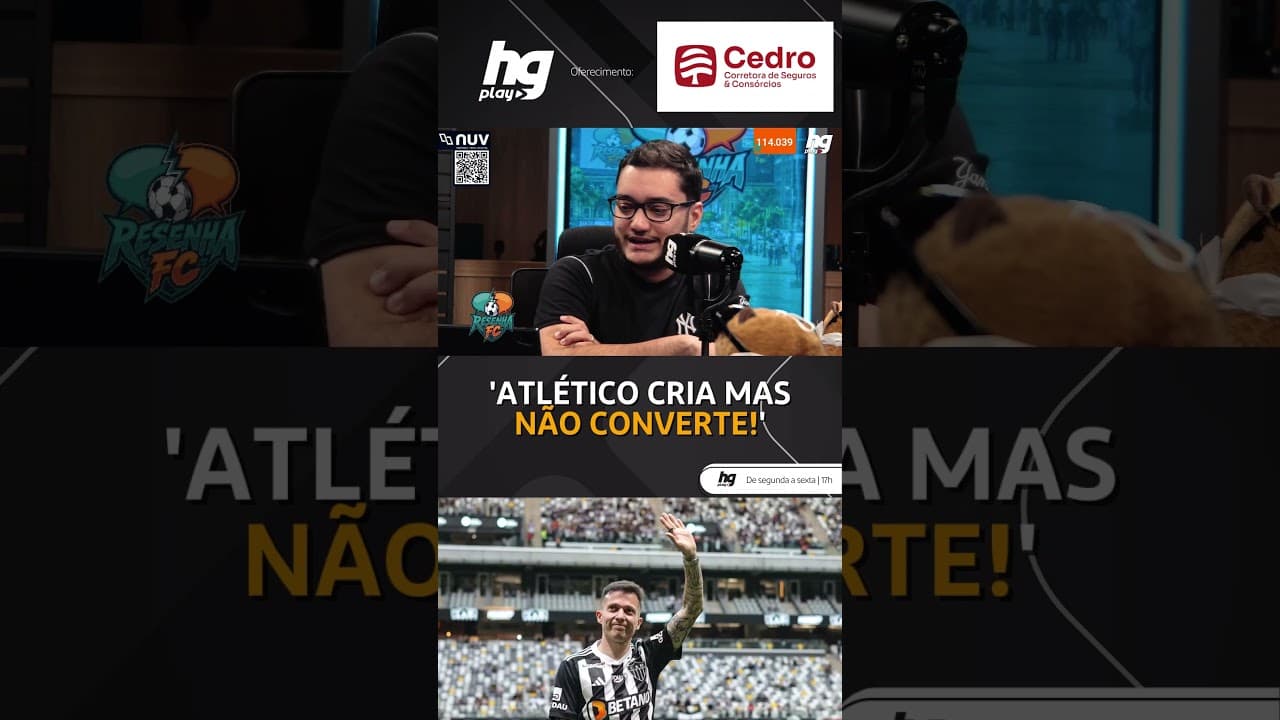 ATLÉTICO CRIOU CHANCES, MAS NÃO CONSEGUIU CONVERTER EM GOLS: O QUE FAZER PRA MUDAR ISSO?