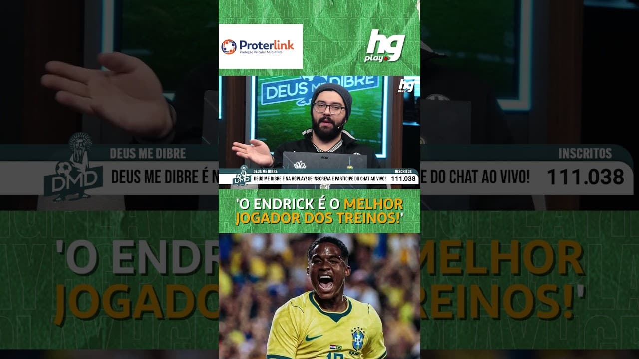 SE ATÉ OS JOGADORES QUEREM O ENDRICK, POR QUE ANCELOTTI NÃO ESCALA?