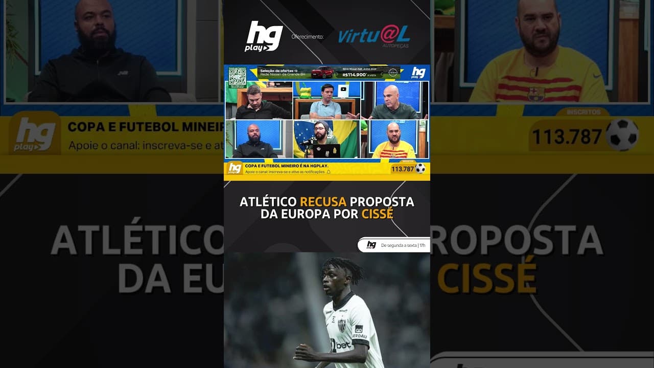 ATLÉTICO ACERTOU EM NÃO VENDER O CISSÉ AGORA?