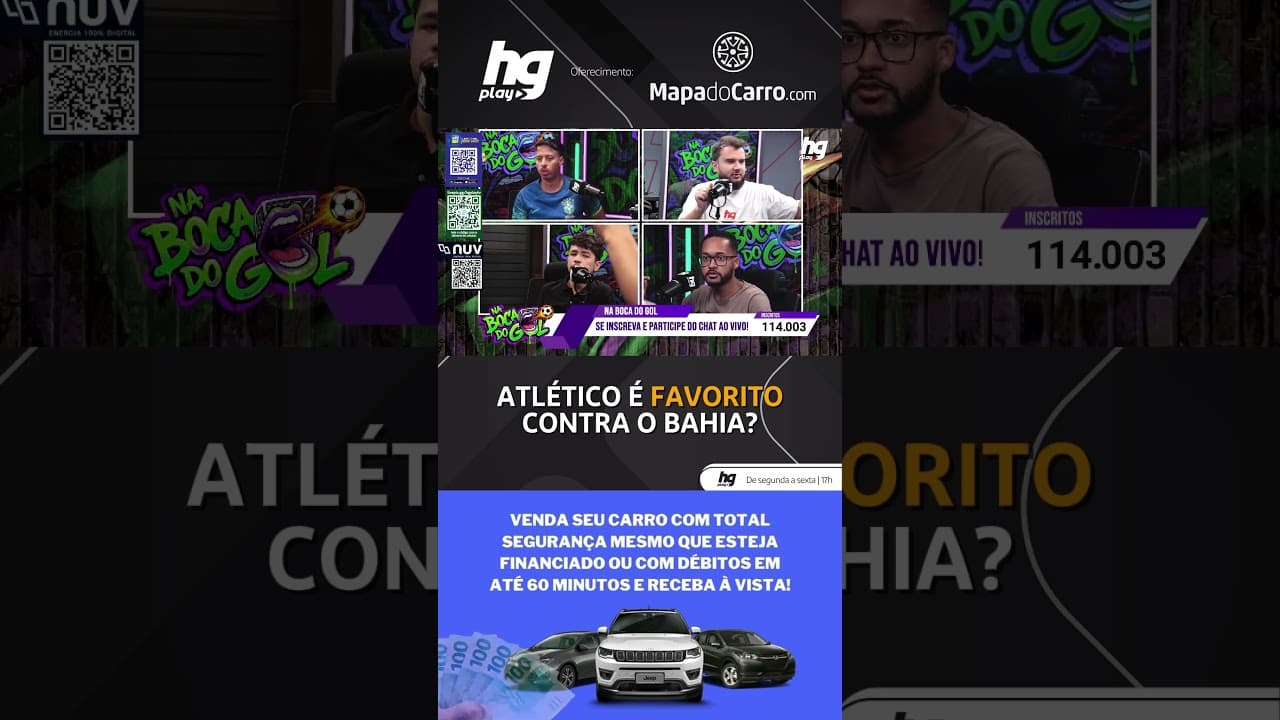 DEVIDO A FASE DO BAHIA, O ATLÉTICO SE TORNA FAVORITO NO CONFRONTO?
