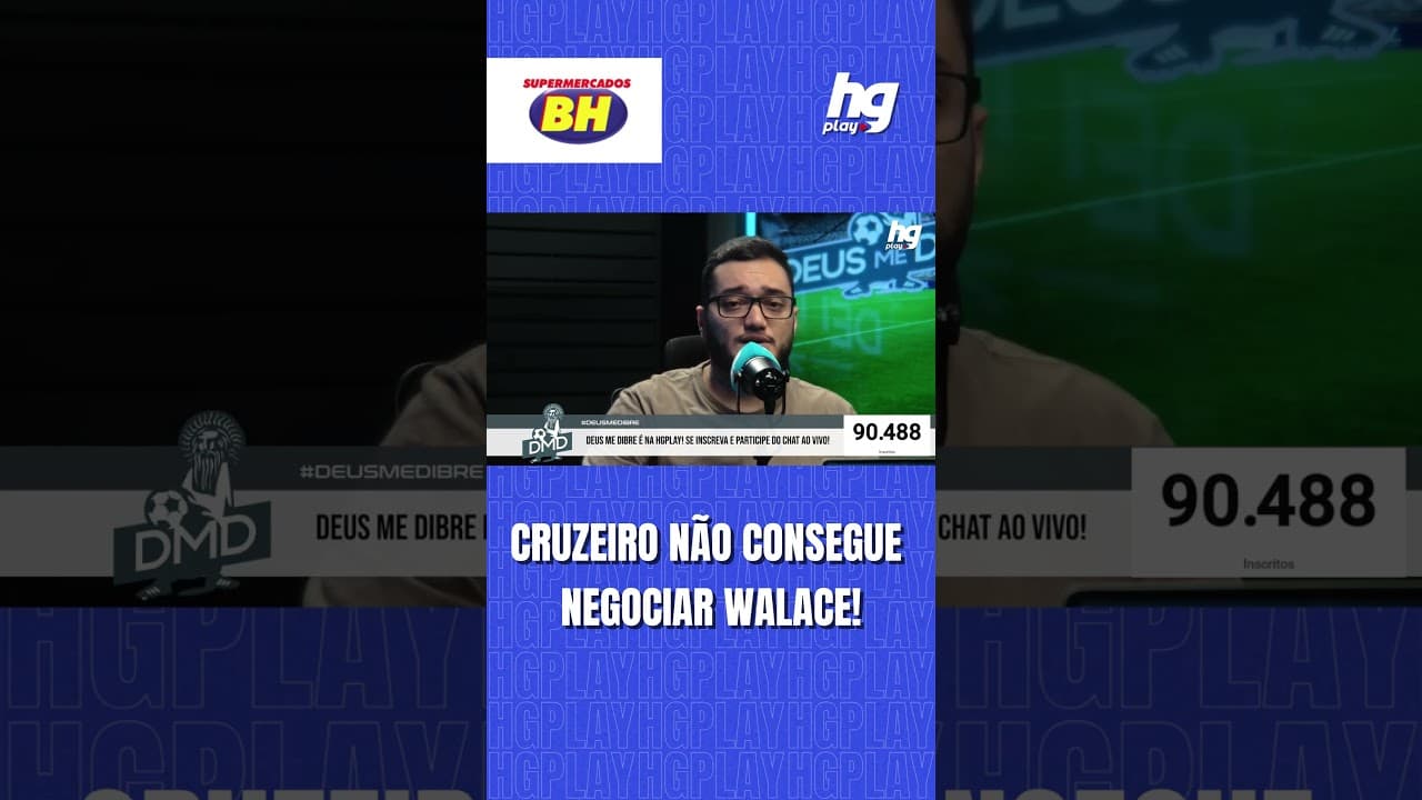 POR QUE O CRUZEIRO NÃO CONSEGUE SE DESFAZER DO WALACE? COMENTARISTAS DEBATEM!