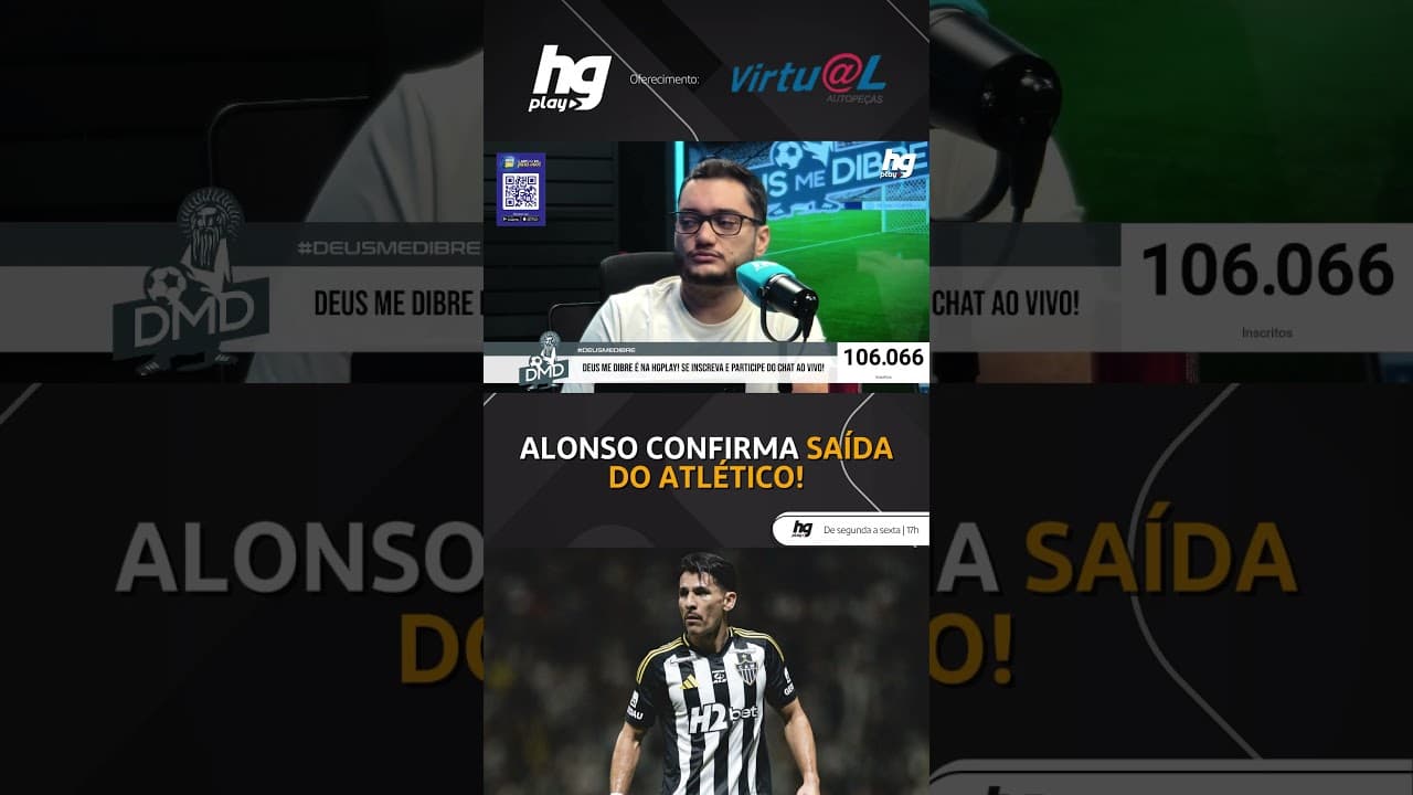 JUNIOR ALONSO CONFIRMA QUE DEIXARÁ O ATLÉTICO APÓS A COPA; VEJA!