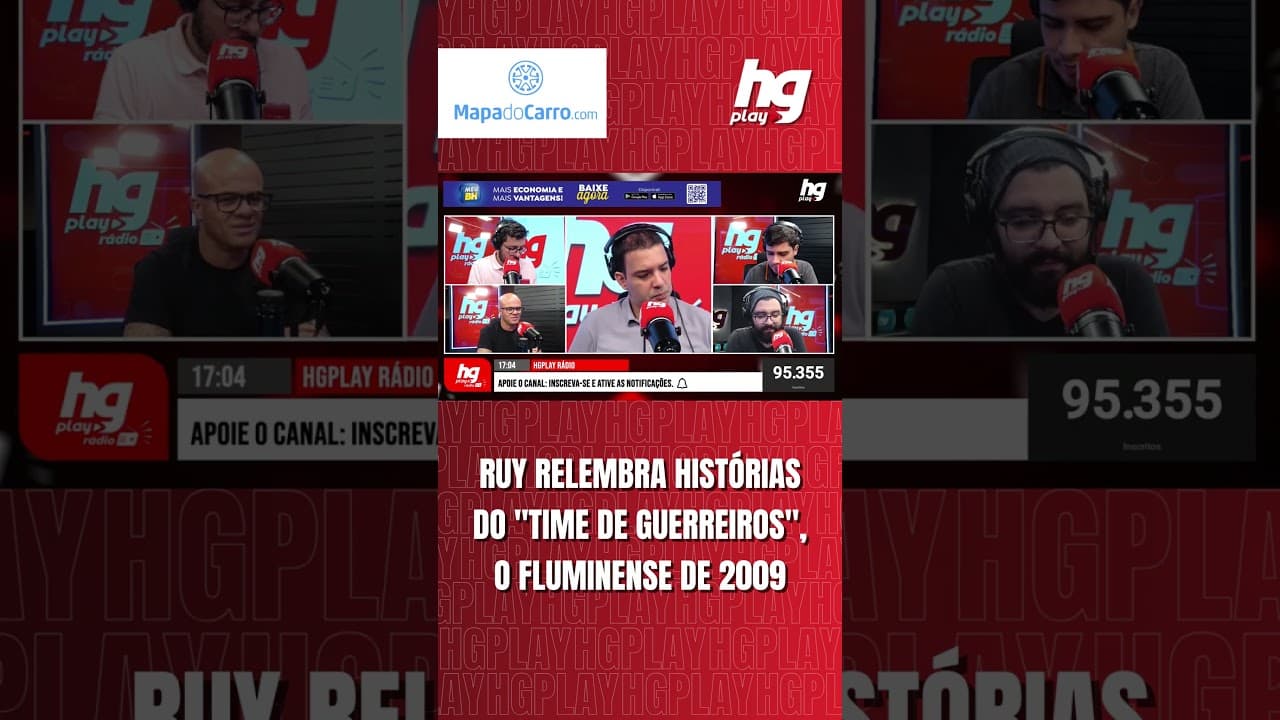 RUY RELEMBRA TIME HISTÓRICO DO FLUMINENSE DE 2009