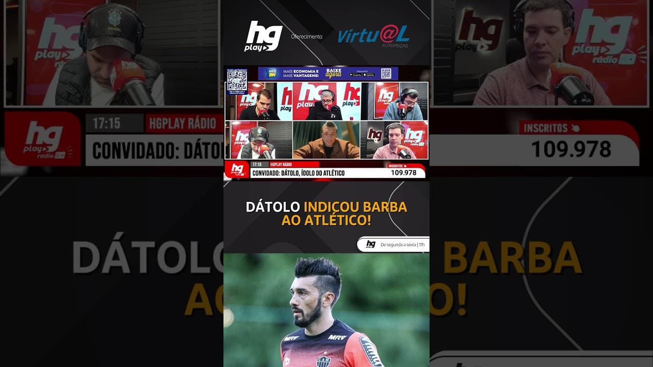 DÁTOLO CONTA QUE JÁ TINHA INDICADO A CONTRATAÇÃO DE BARBA DOMÍNGUEZ AO ATLÉTICO; VEJA!