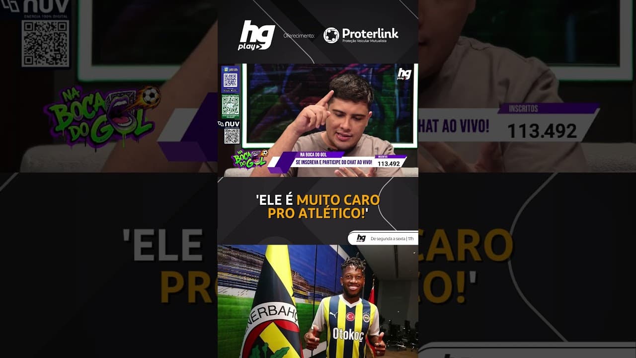 FRED NÃO VIR AO ATLÉTICO É UMA COISA BOA PRO ATLÉTICO?
