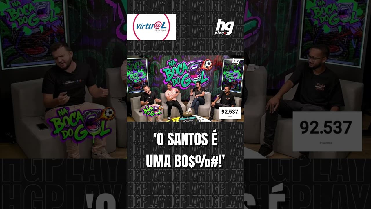 JOGO CONTRA O SANTOS É O TIPO DE PARTIDA QUE DEVERIA TER GANHO? COMENTARISTAS DEBATEM!
