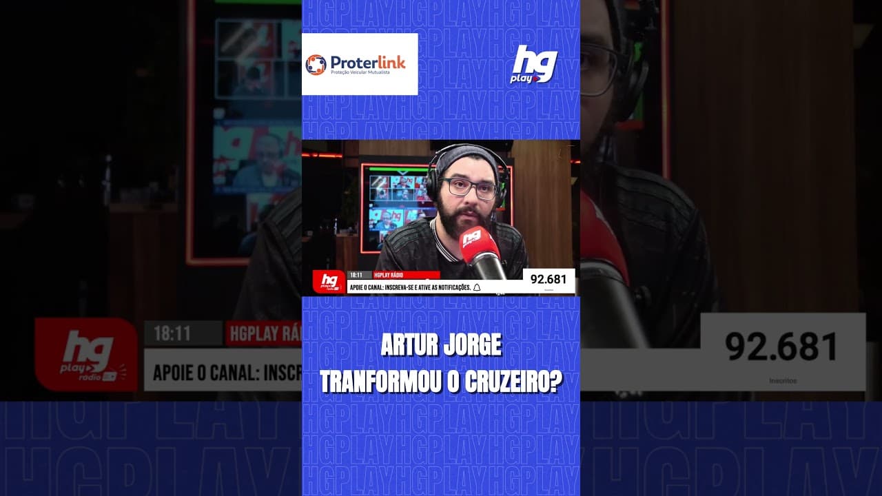 ARTUR JORGE É O PRINCIPAL NOME DA EVOLUÇÃO DO CRUZEIRO? COMENTARISTAS DEBATEM!