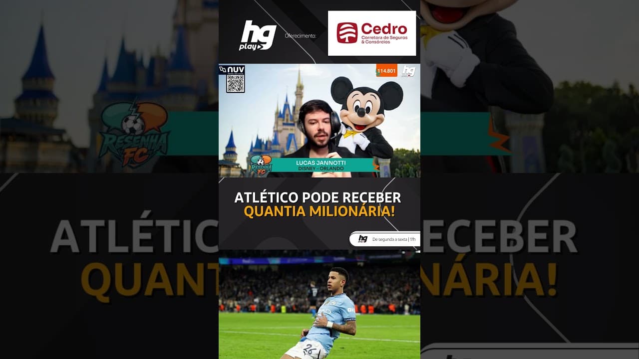SAVINHO, DO MANCHESTER CITY, PODE RENDER DINHEIRO AO ATLÉTICO; ENTENDA!