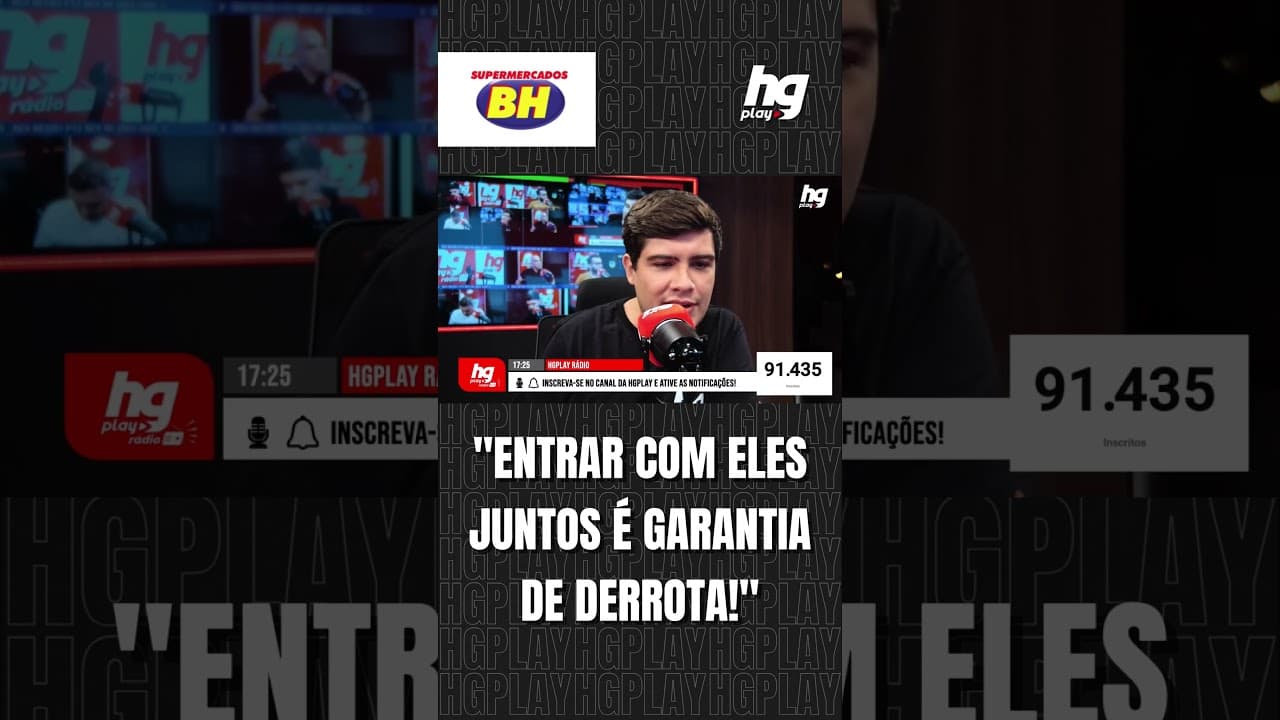 COMENTARISTAS APONTAM JOGADORES SEM DISPOSIÇÃO E INTENSIDADE