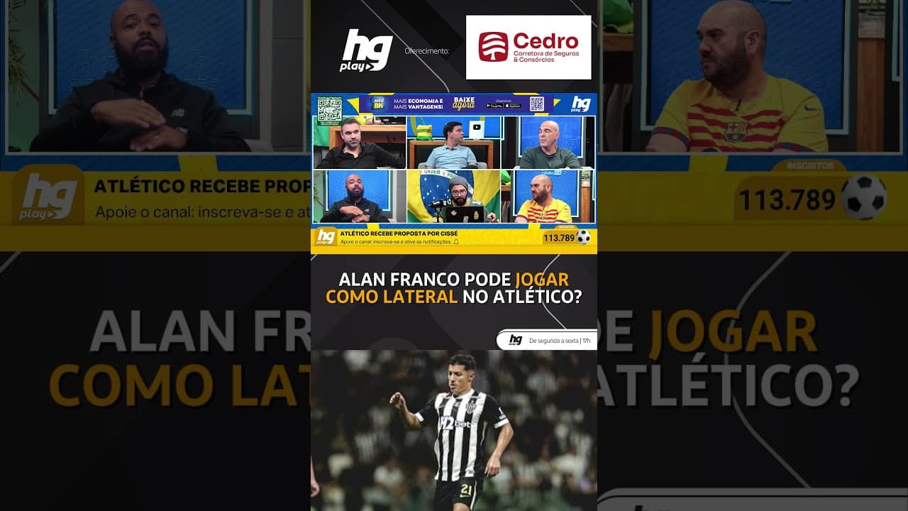 ALAN FRANCO FUNCIONARIA NO ATLÉTICO JOGANDO NA MESMA POSIÇÃO EM QUE JOGOU PELO EQUADOR NA COPA?