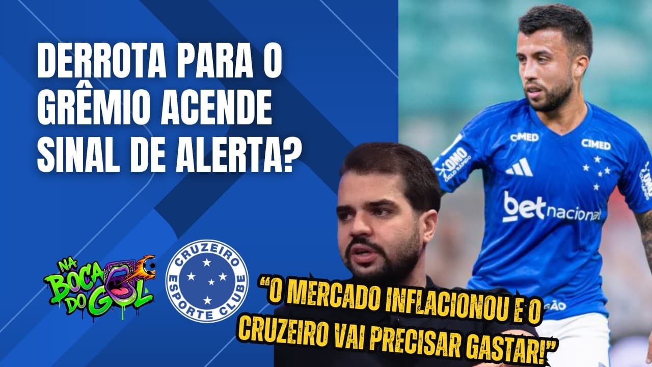 AMISTOSO CONTRA O GRÊMIO MOSTROU QUE O CRUZEIRO PRECISA DE MAIS UM VOLANTE NO ELENCO?