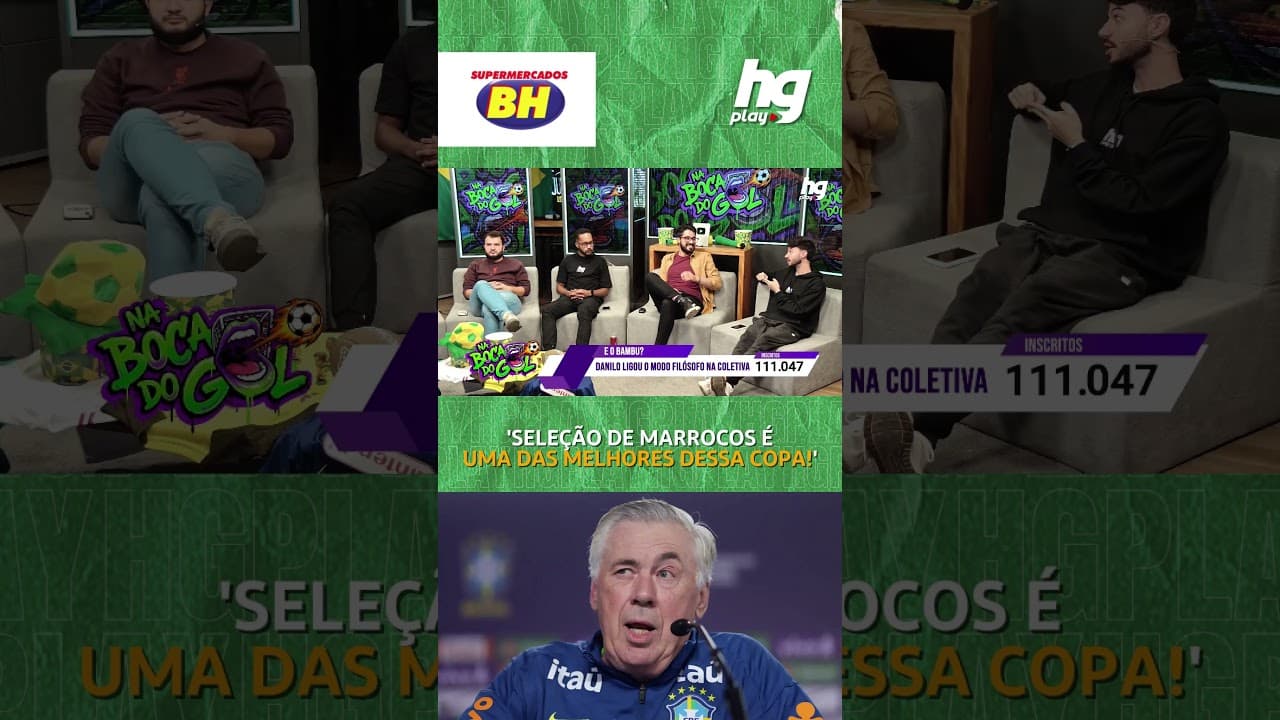 O BRASIL NÃO DESEMPENHAR É CULPA DOS JOGADORES OU DE CARLO ANCELOTTI?