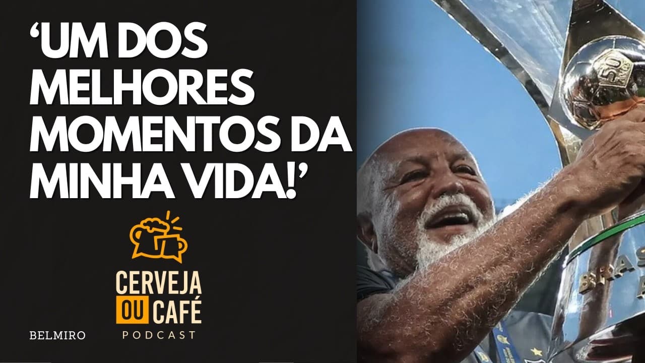 BELMIRO FALA SOBRE A EMOÇÃO DE LEVANTAR A TAÇA DE CAMPEÃO PELO GALO; VEJA!