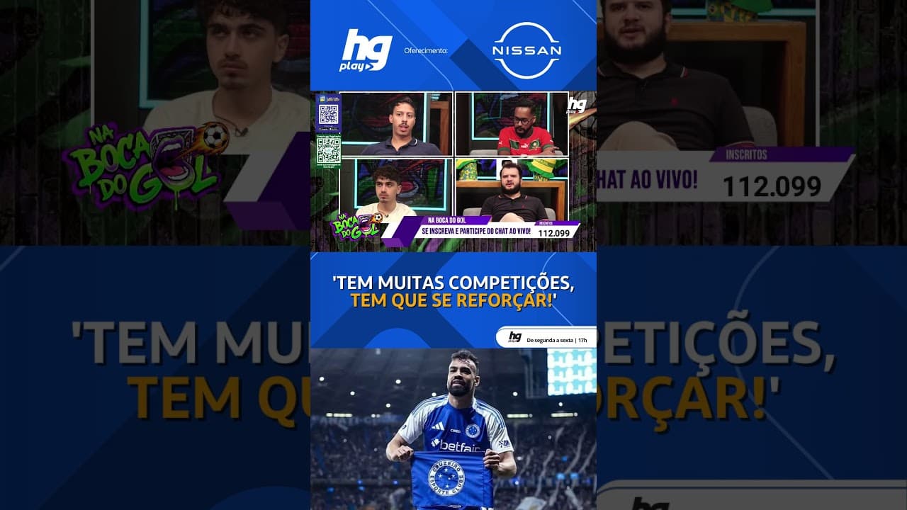 CRUZEIRO TEM QUE CORRER ATRÁS DE OUTRO PONTA COM A SAÍDA DE CHRISTIAN?