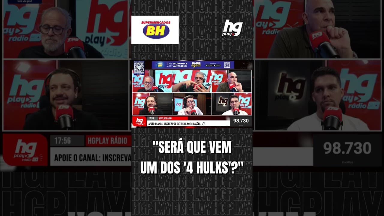 A DIRETORIA DO ATLÉTICO VAI ATRÁS DE UM SUBSTITUTO À ALTURA DE HULK? COMENTARISTAS DEBATEM!