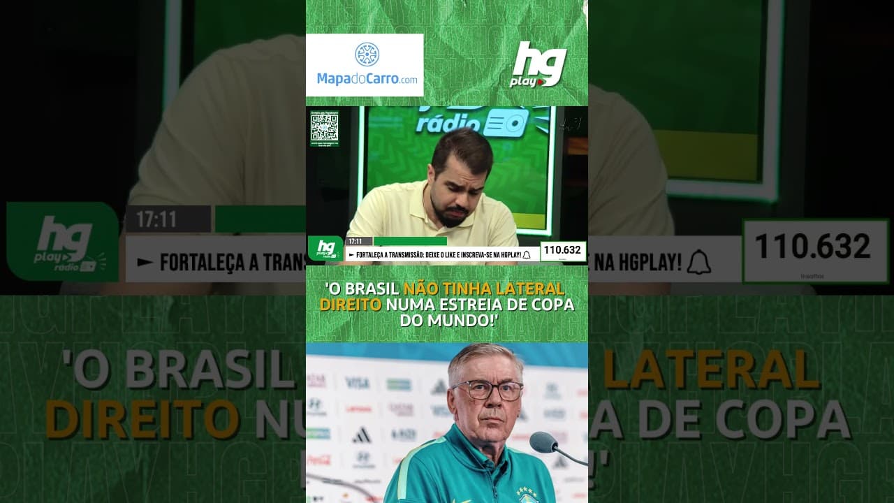 ANCELOTTI ERROU NA CONVOCAÇÃO DA SELEÇÃO BRASILEIRA?