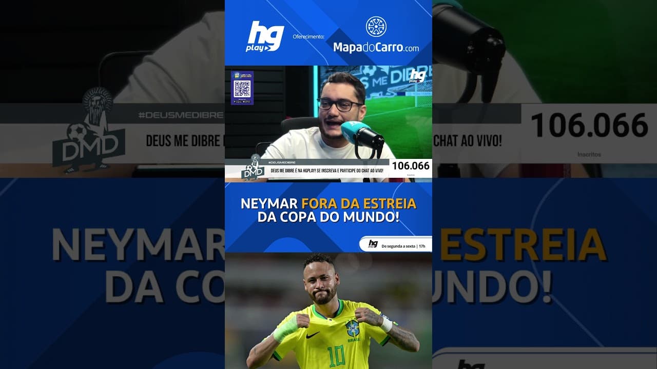 NEYMAR TEM LESÃO NA PANTURRILHA CONFIRMADA E NÃO JOGA A ESTREIA DA COPA DO MUNDO!
