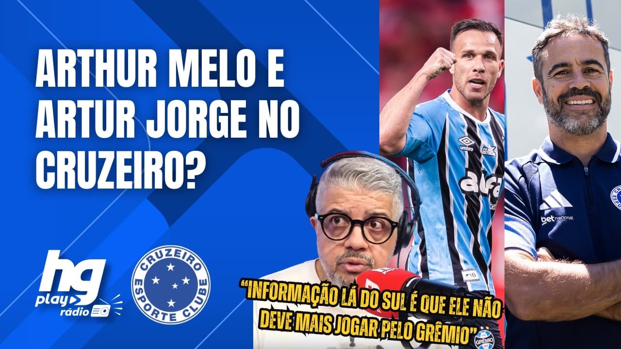 ARTHUR, DE SAÍDA DO GRÊMIO, E PODENDO PINTAR NO CRUZEIRO?