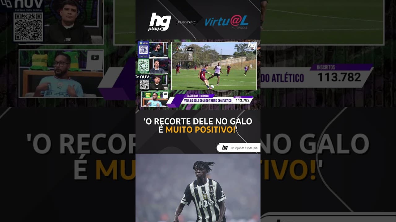 CISSÉ MERECE SER TITULAR NO ATLÉTICO OU O GALO AINDA TEM QUE TER PACIÊNCIA COM O GAROTO?