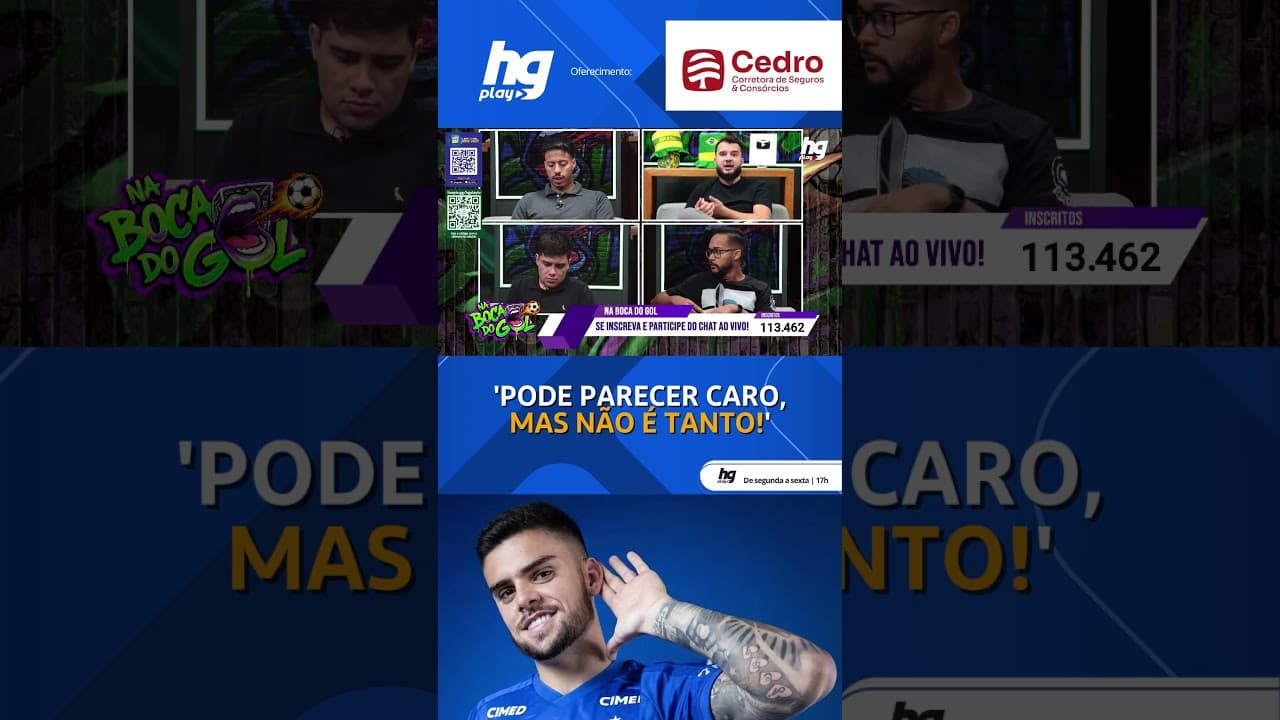 VALOR DE GABRIEL PEC FOI ACIMA DO ESPERADO PELO CRUZEIRO?