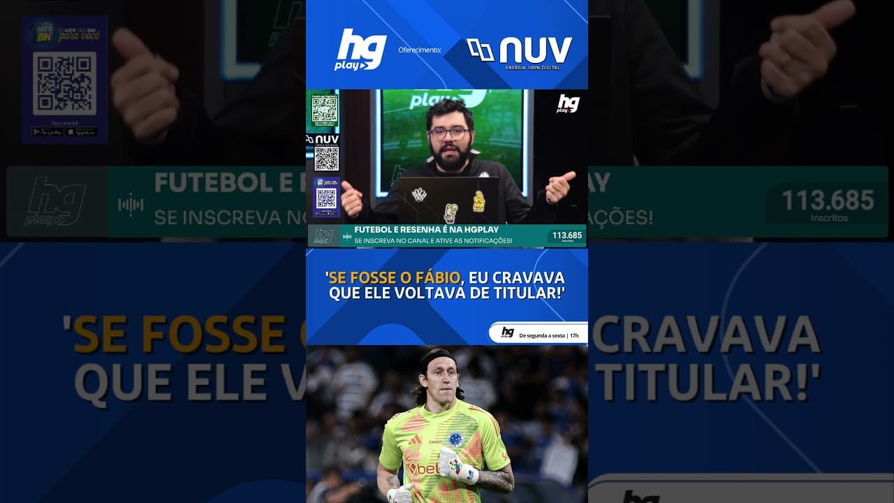 COM CÁSSIO SAUDÁVEL, ELE VOLTA TITULAR NO CRUZEIRO?