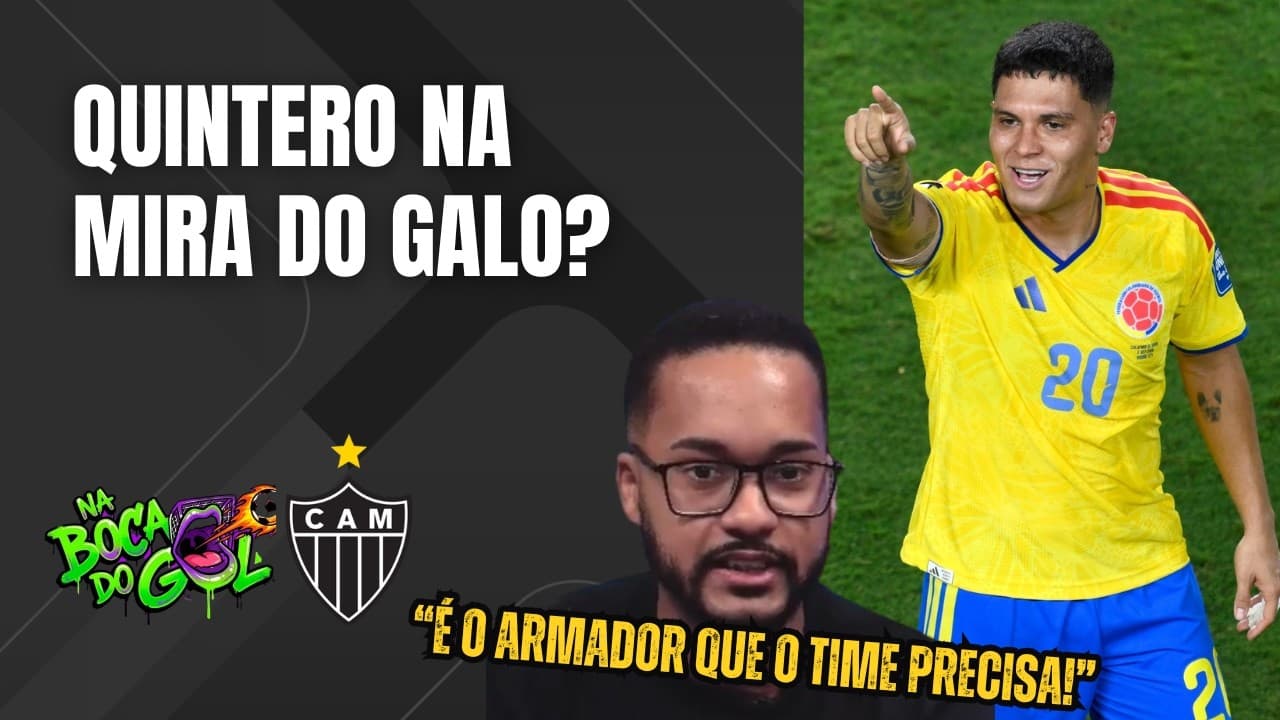 MEIA DA COLÔMBIA NA COPA DO MUNDO OFERECIDO AO ATLÉTICO? GALO COMEÇA A SE MEXER NO MERCADO!