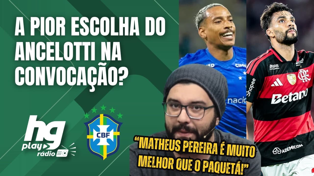 CARLO ANCELOTTI DEVERIA TER CONVOCADO MATHEUS PEREIRA PARA A COPA?