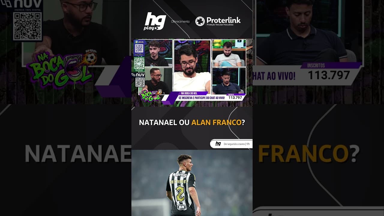 ALAN FRANCO OU NATANAEL? QUEM DEVERIA OCUPAR A POSIÇÃO DE LATERAL?