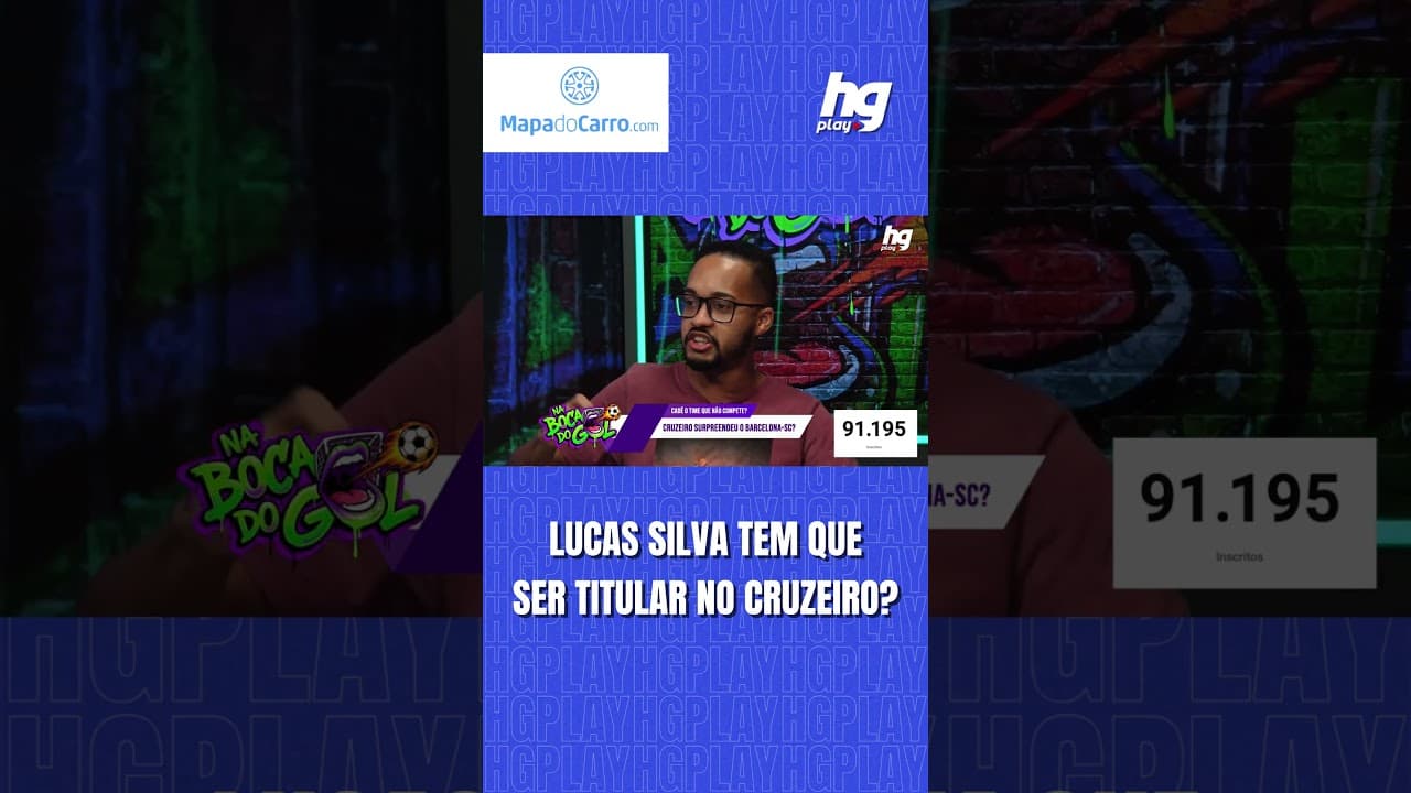 LUCAS SILVA É PEÇA CHAVE NESSE ELENCO DO CRUZEIRO? COMENTARISTAS DEBATEM!