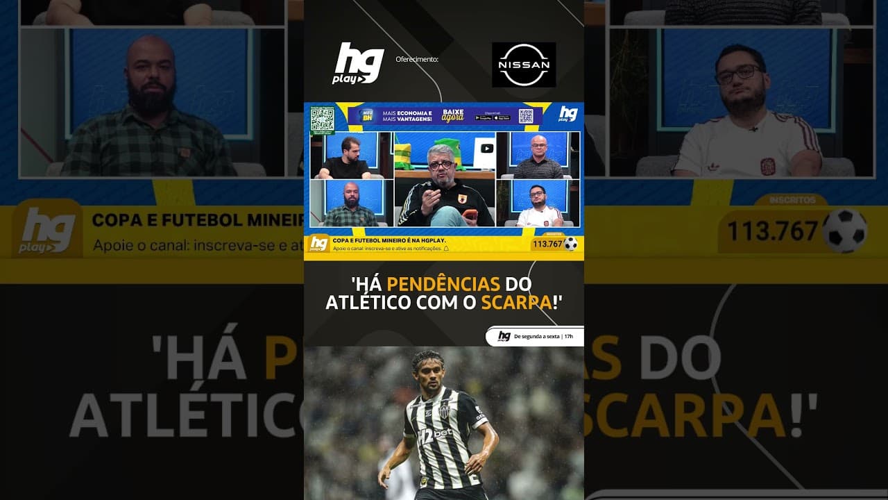 NOVIDADES SOBRE A SITUAÇÃO DE GUSTAVO SCARPA NO ATLÉTICO!