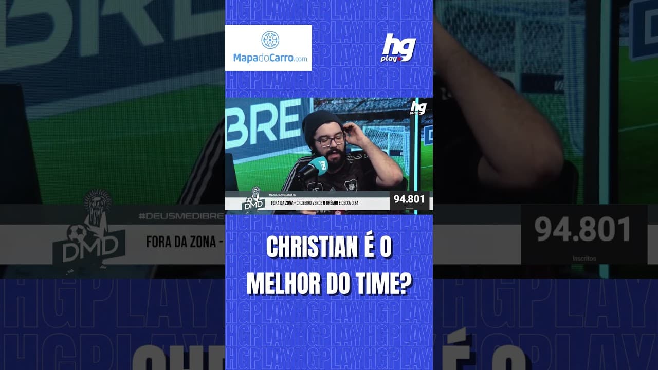 CHRISTIAN É O MELHOR JOGADOR DO CRUZEIRO ATUALMENTE? COMENTARISTAS DEBATEM!