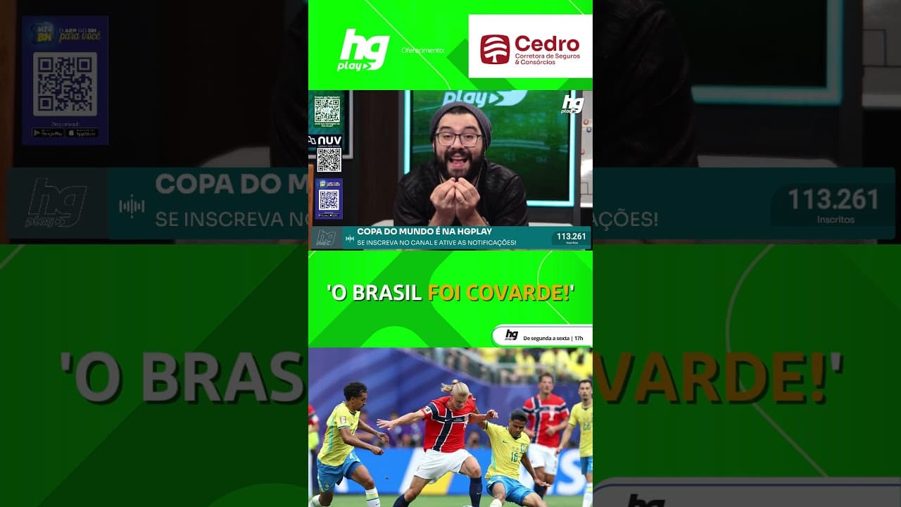QUAL FOI O MAIOR ERRO DA SELEÇÃO BRASILEIRA CONTRA A NORUEGA?