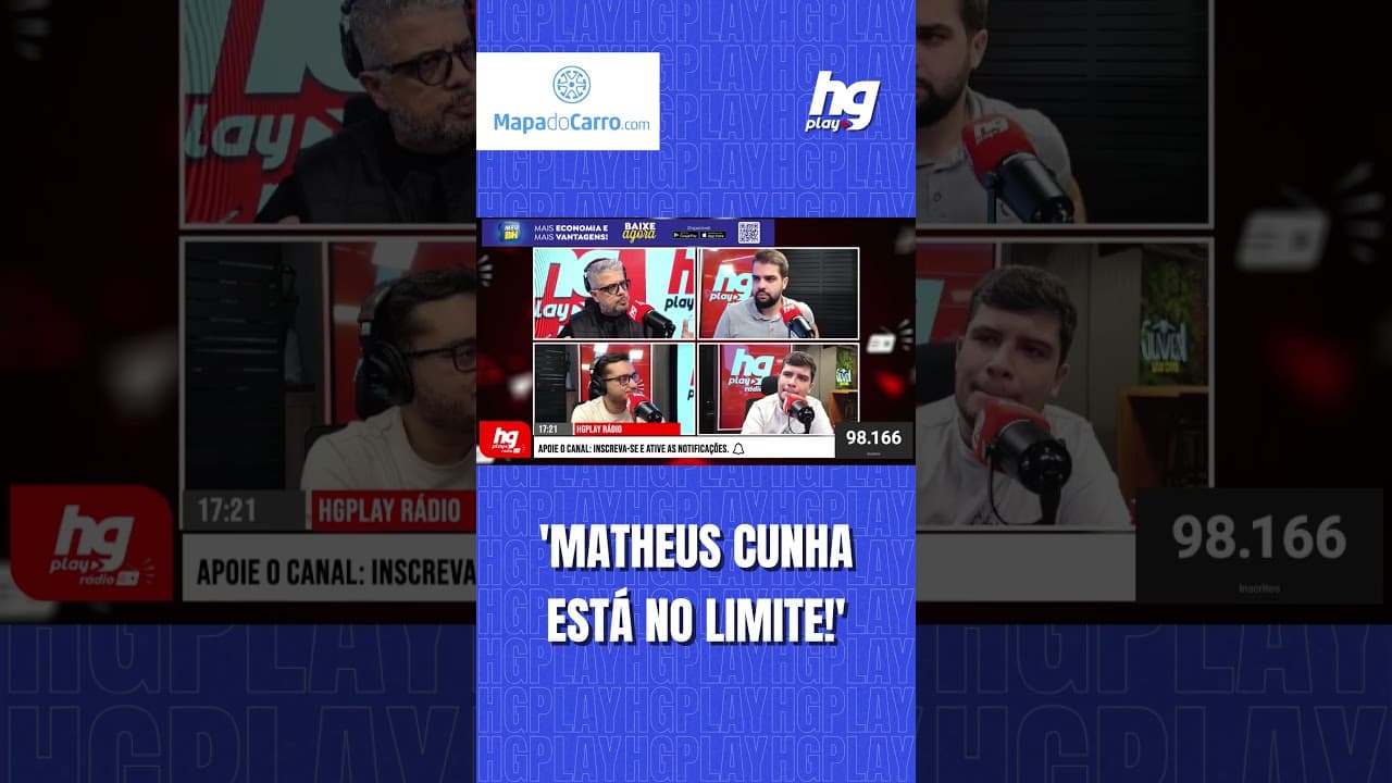 MATHEUS CUNHA PODE SE REERGUER NO CRUZEIRO? COMENTARISTAS DEBATEM!