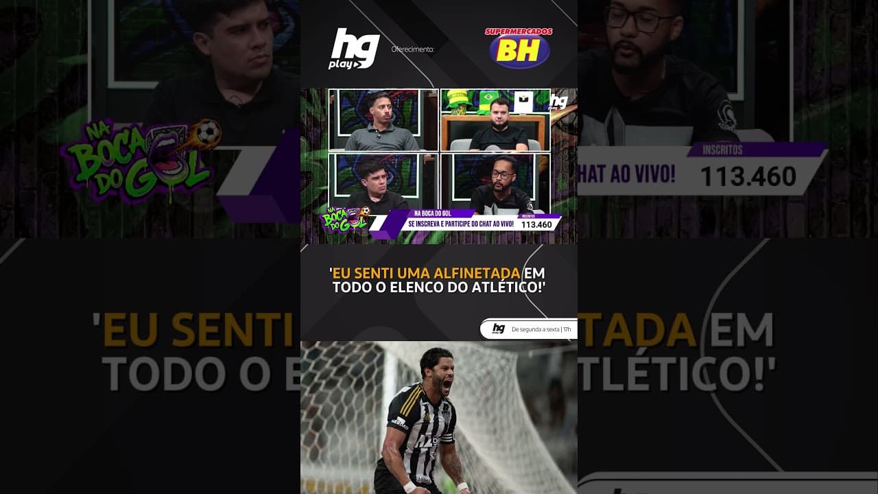HULK ALFINETOU O ELENCO DO ATLÉTICO EM SUA FALA PÓS ESTREIA NO FLUMINENSE?