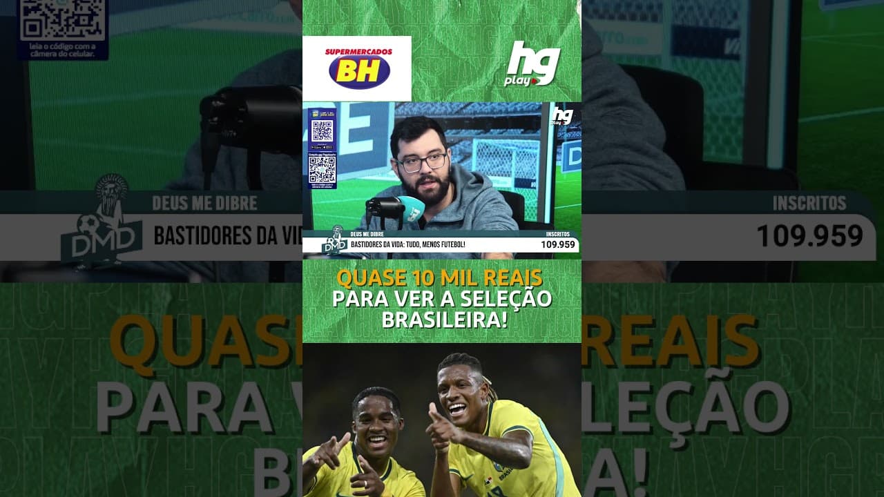 VEJA O PREÇO DOS INGRESSOS PARA A ESTREIA DO BRASIL NA COPA DO MUNDO, CONTRA MARROCOS!