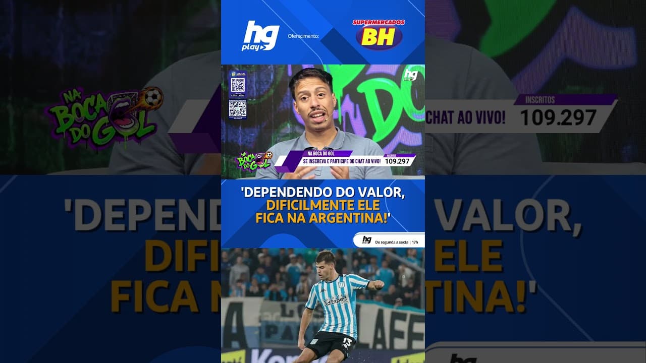 SANTIAGO SOSA VAI JOGAR NO CRUZEIRO? VEJA O QUE SE SABE SOBRE O INTERESSE NO JOGADOR!