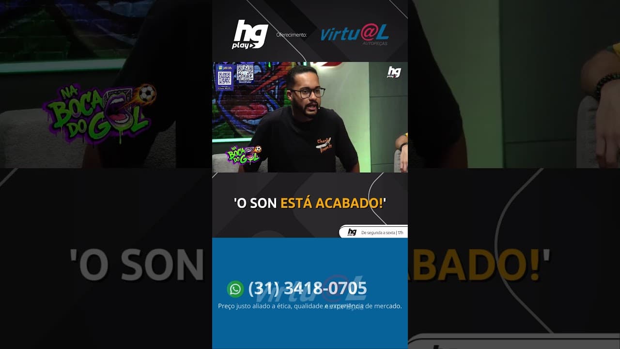 A PARTIDA ABAIXO DE SON É UM SINAL DE QUE A IDADE CHEGOU PARA ELE?
