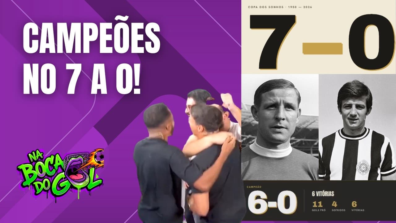 FINALMENTE CAMPEÕES DO 7 A 0! TIME DO NBDG SAI COM O TÍTULO JOGANDO COM ELENCO 'RETRÔ'