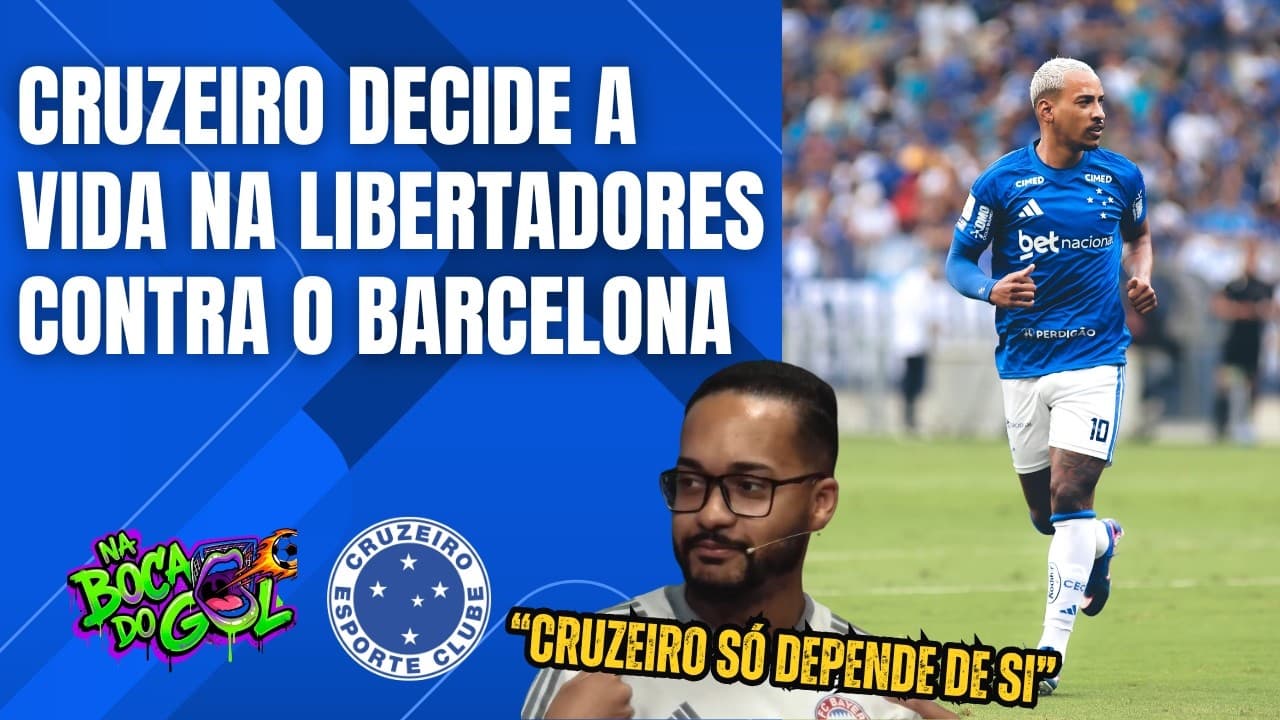 CRUZEIRO VAI TER VIDA FÁCIL CONTRA O BARCELONA DE GUAYAQUIL NA LIBERTADORES?