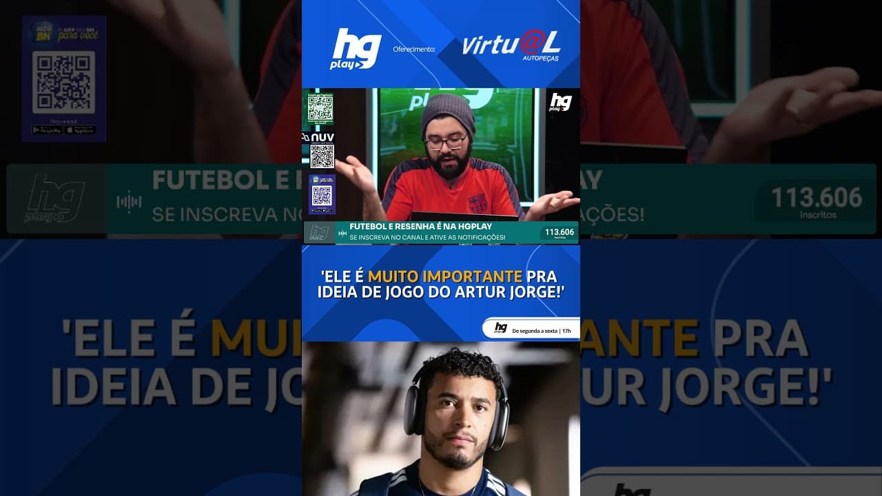 WILLIAM ESTÁ NOS PLANOS DE ARTUR JORGE PRO CRUZEIRO EM 2026?