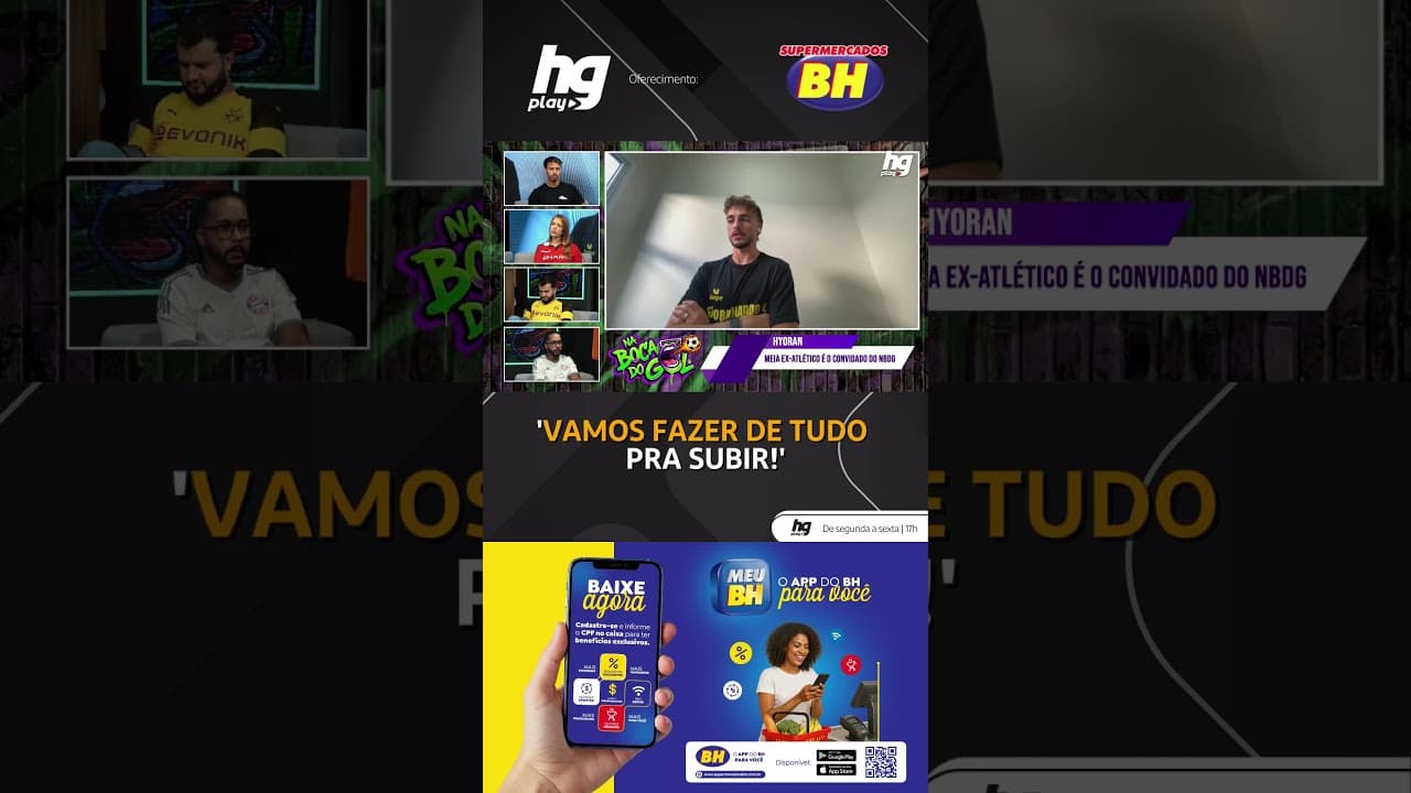 HYORAN FALA SOBRE A CAMPANHA DO SÃO BERNARDO NA SÉRIE B E UM POSSÍVEL ACESSO PRA SÉRIE A; VEJA!